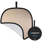 Westcott Illuminator Collapsible 2-in-1 Sunlight/White Bounce Reflector | 30"