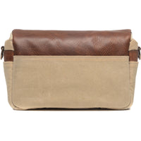 ONA Bowery 50/50 Camera Bag | Leather/Canvas, Natural/Antique Cognac