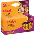 Kodak Gold 200 Color Negative Film | 35mm Size Roll, 24 Exposure - 3 Pack