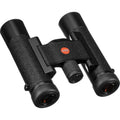 Leica 10x25 Ultravid Blackline Binoculars | Black with Black Leather