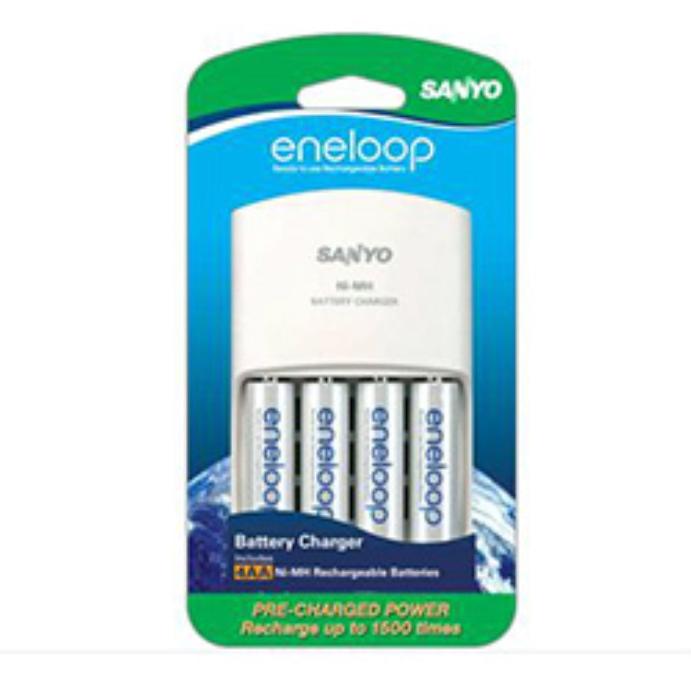 Eneloop 4 AA Charger Kit