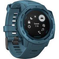 Garmin Instinct Outdoor GPS Watch | Lakeside Blue