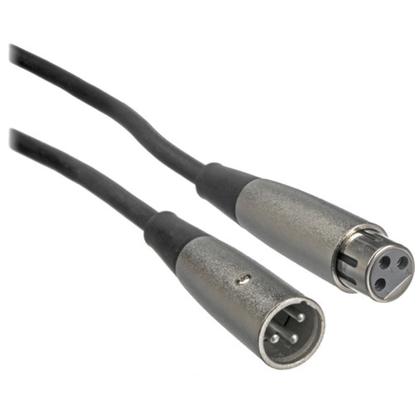 Hosa Technology 3-Pin XLR Male to 3-Pin XLR Female Balanced Microphone Cable | 3'