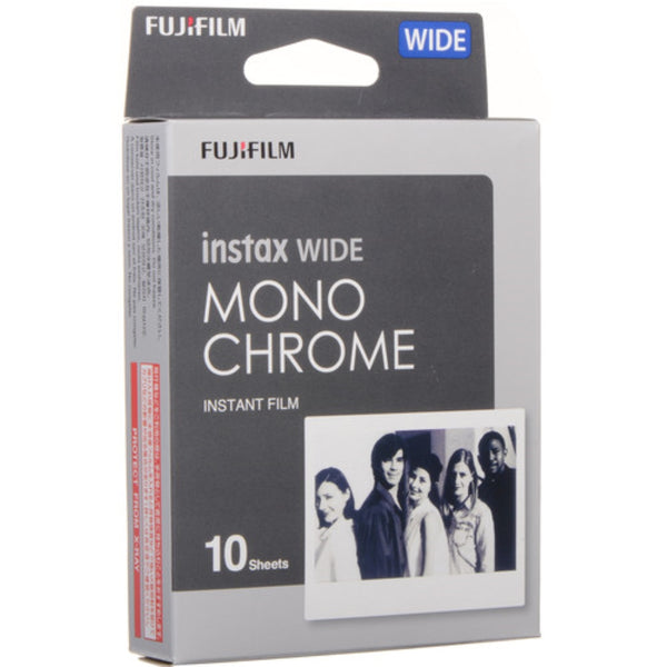 FUJIFILM INSTAX Wide Monochrome Instant Film | 10 Exposures