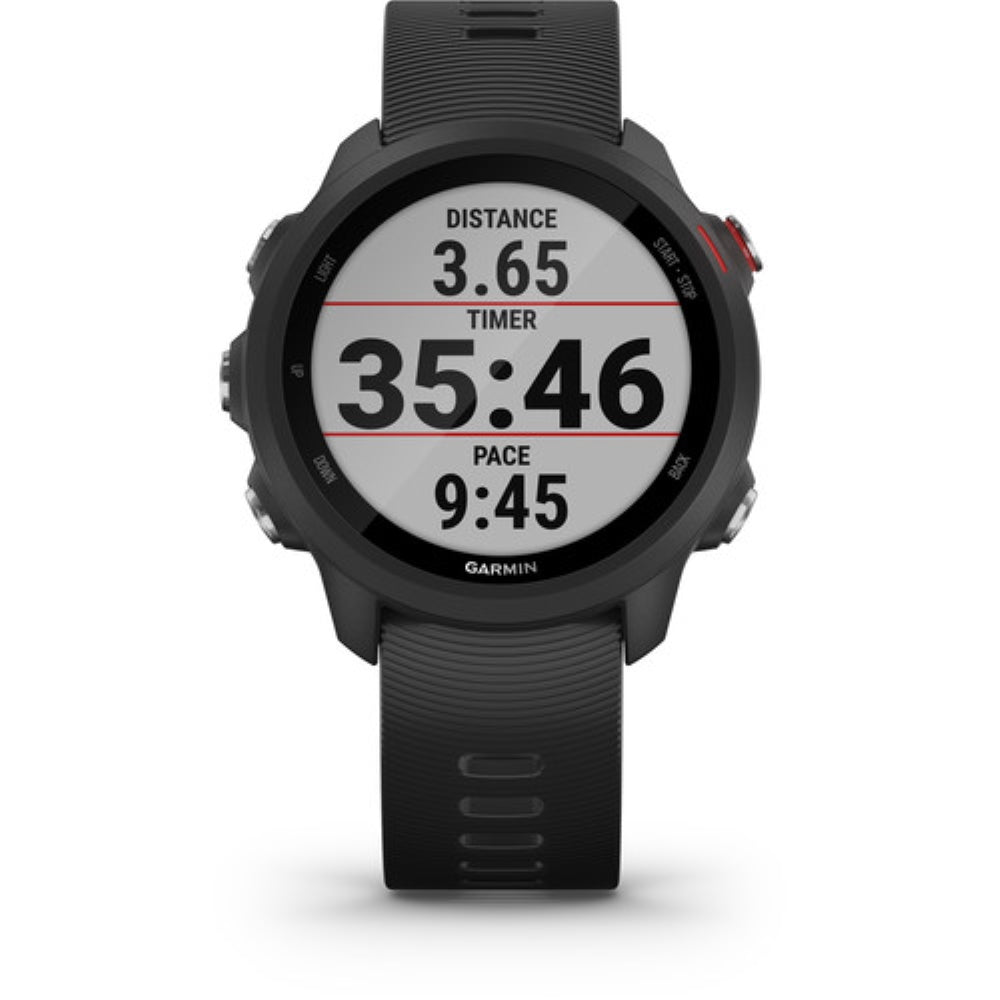 Garmin Forerunner 245 Music GPS Running Smartwatch | Black | K&M