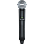 Shure GLXD24R+ Dual-Band Wireless Vocal Rack System with SM58 Microphone | Z3: 2.4, 5.8 GHz