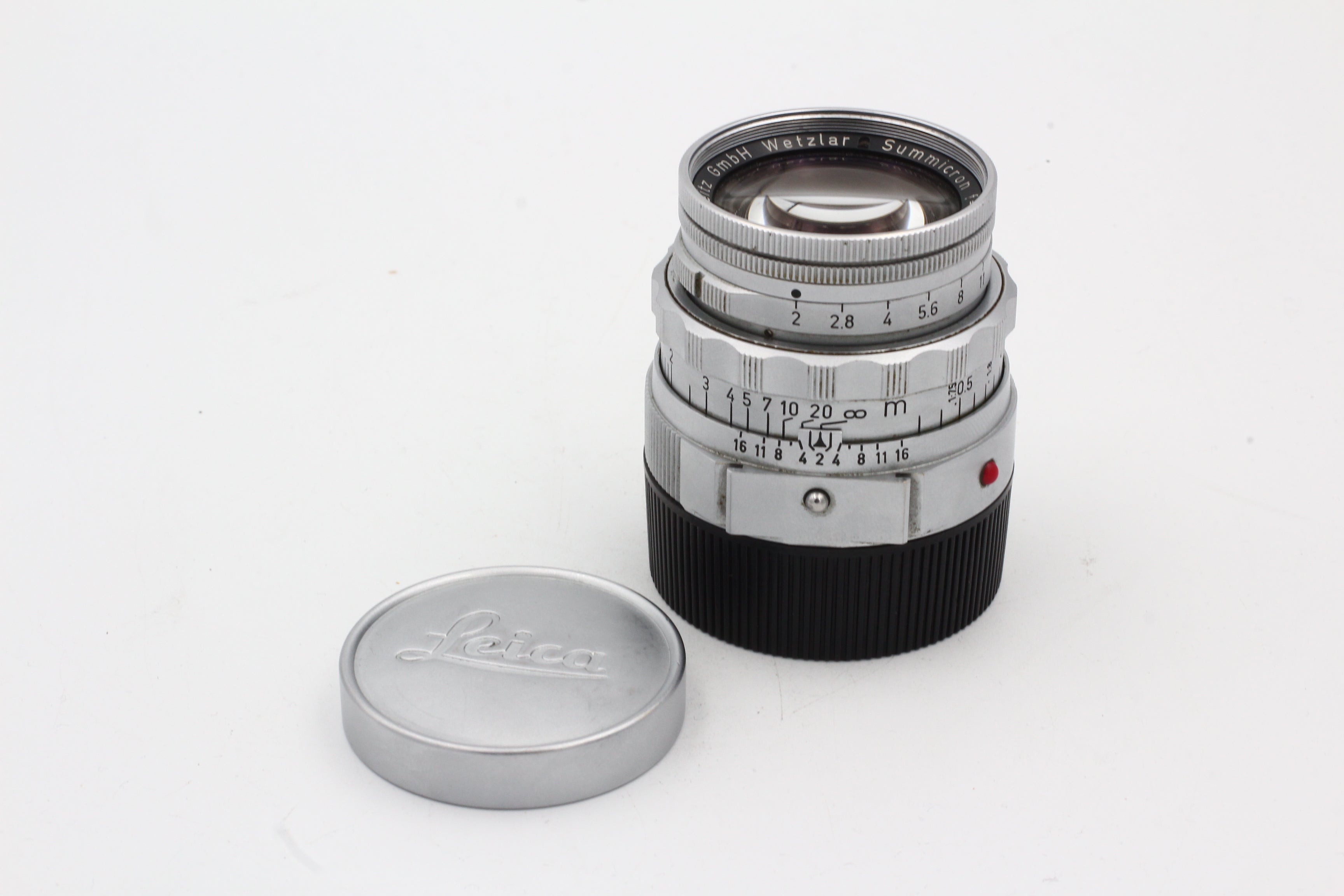 Used Leica M 50mm f2 Dual Range Summicron Used Very Good