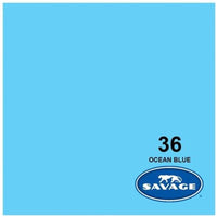 Savage Widetone Seamless Background Paper | 86" x 36'  -  #36 Ocean Blue