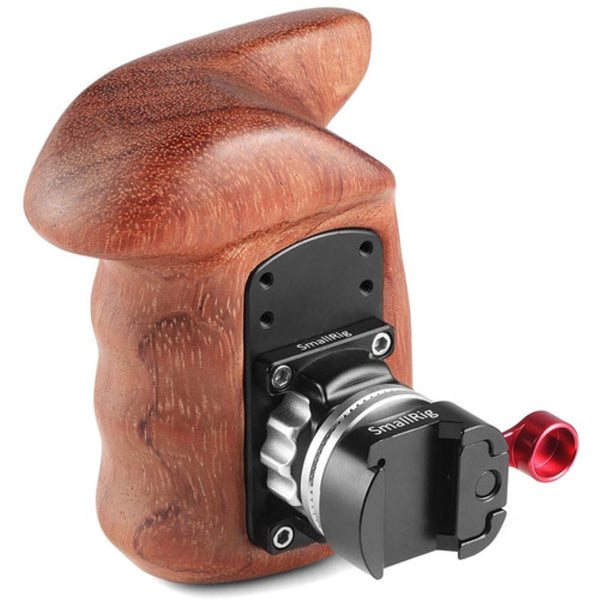 SmallRig Wooden Handgrip with NATO Clamp | Right Hand