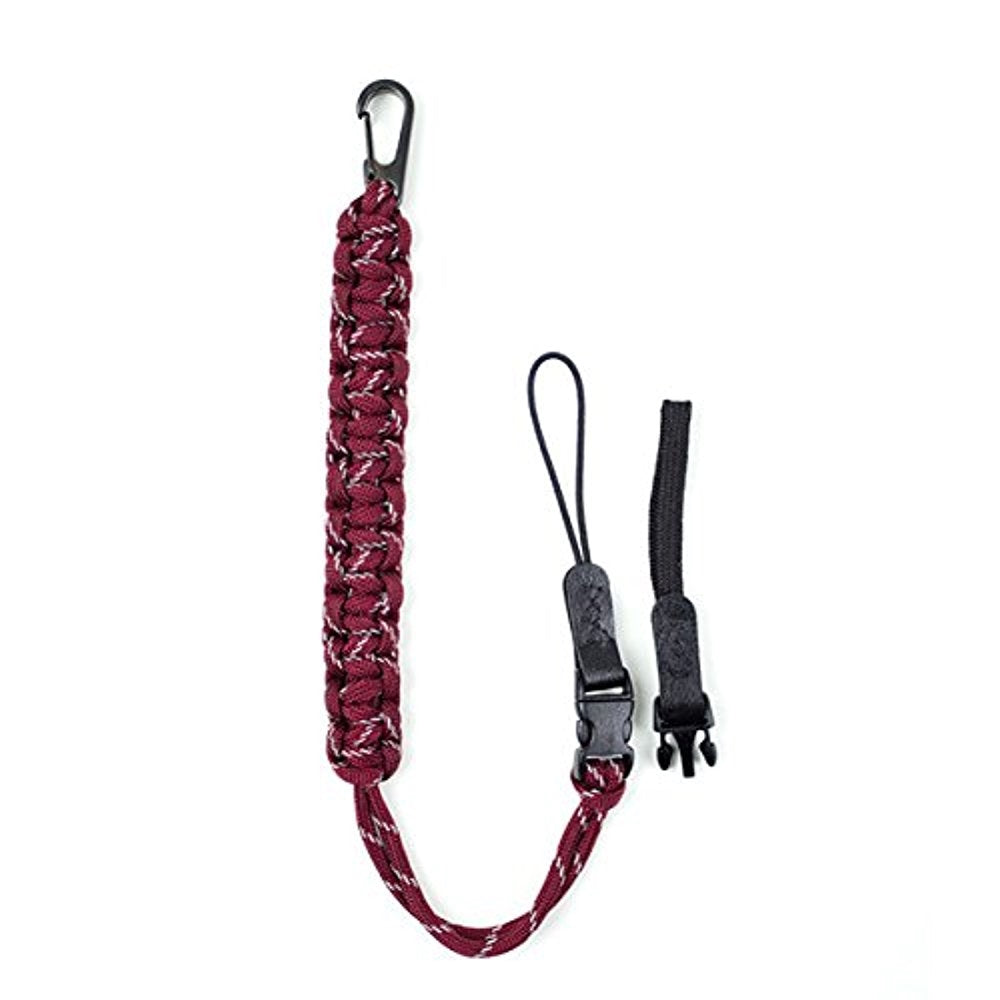 DSPTCH Wrist Strap | Burgundy 3M/ Matte Black