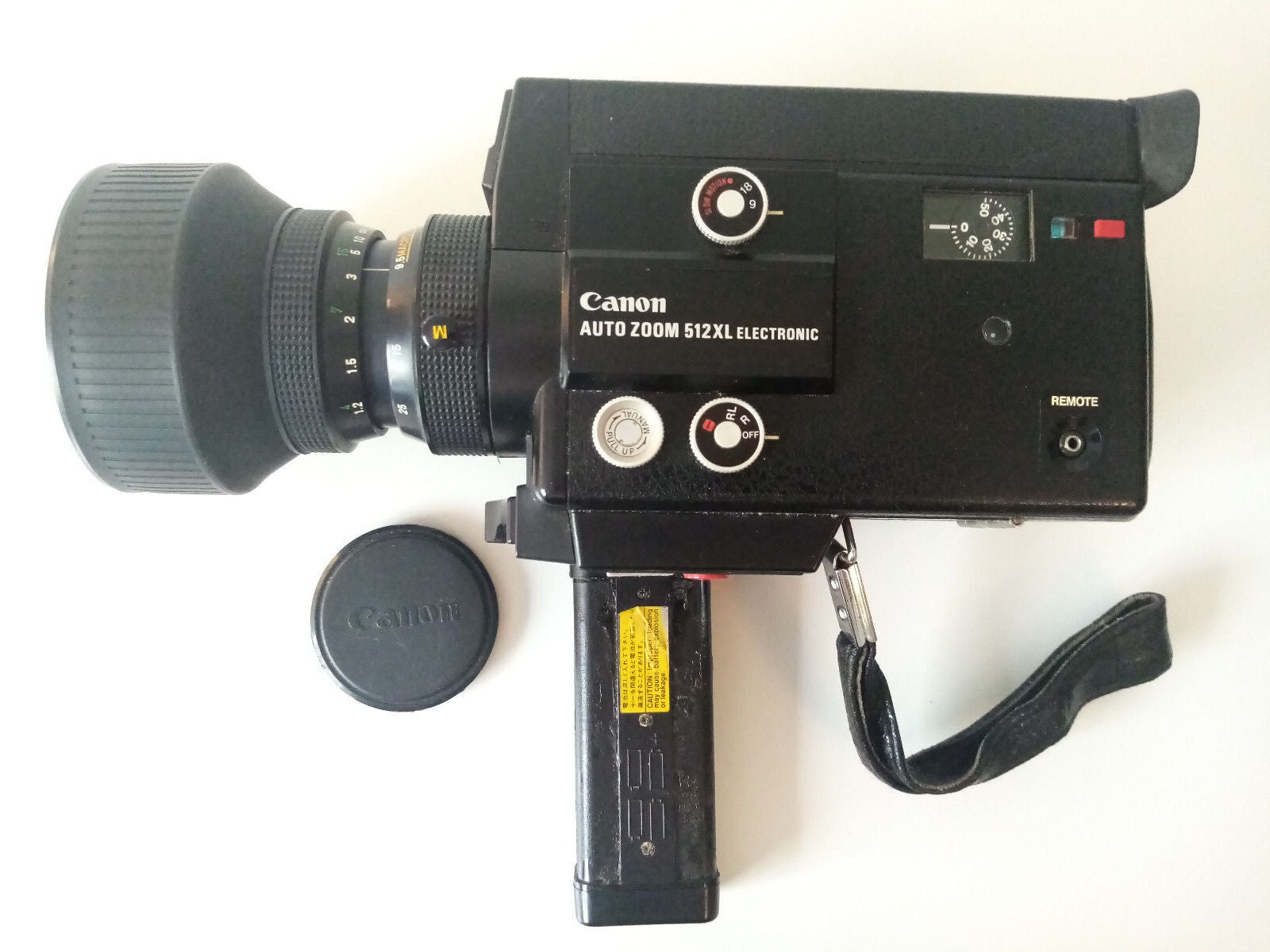 Used Canon Auto Zoom 512XL Super 8 Camera - Used Very Good