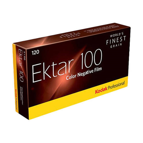 Kodak Professional Ektar 100 Color Negative Film | 120 Roll Film, 5-Pack