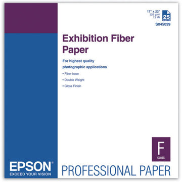 Epson Exhibition Fiber Paper | 17 x 22", 25 Sheets