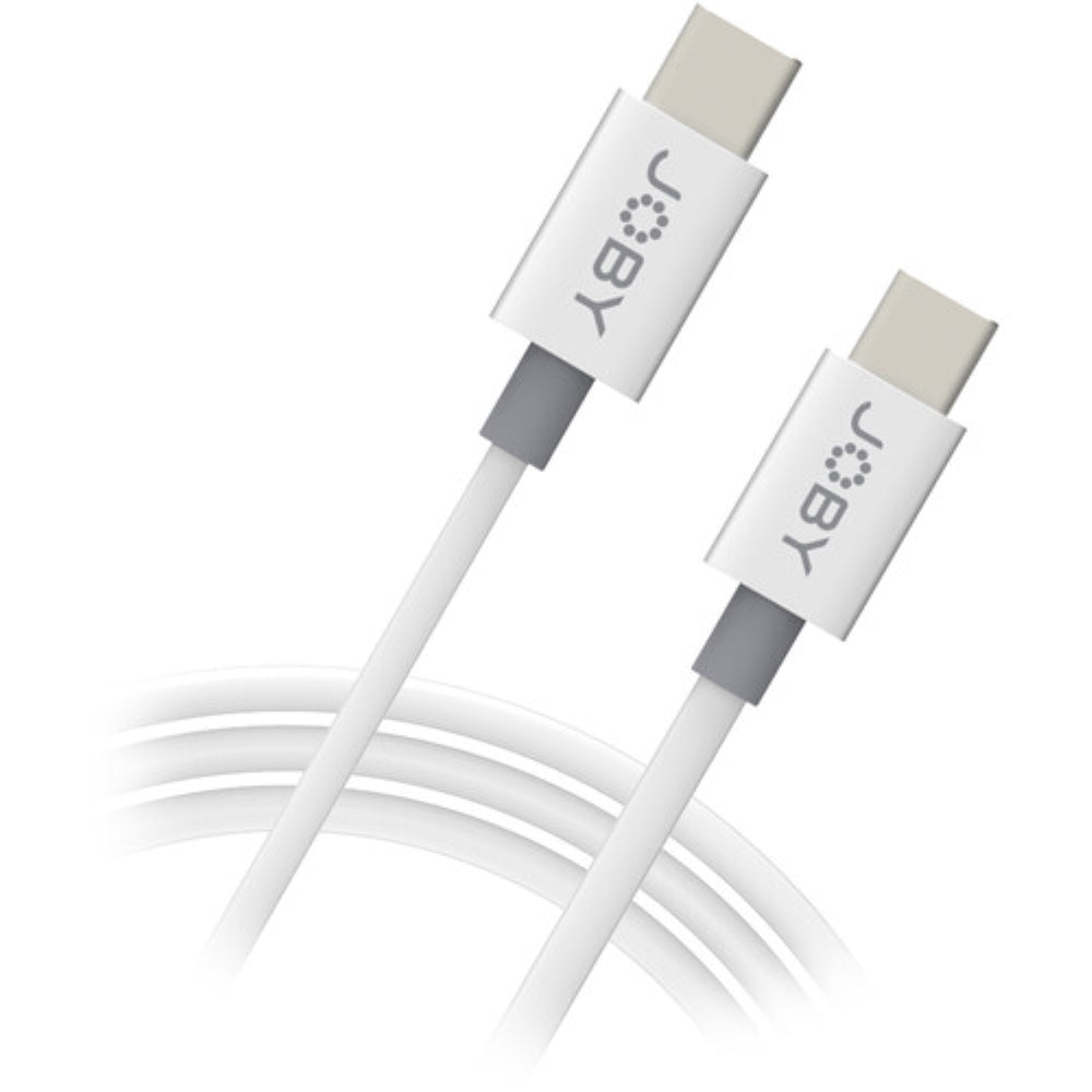 JOBY Charge & Sync USB Type-C to USB Type-C Cable | 6.6', White