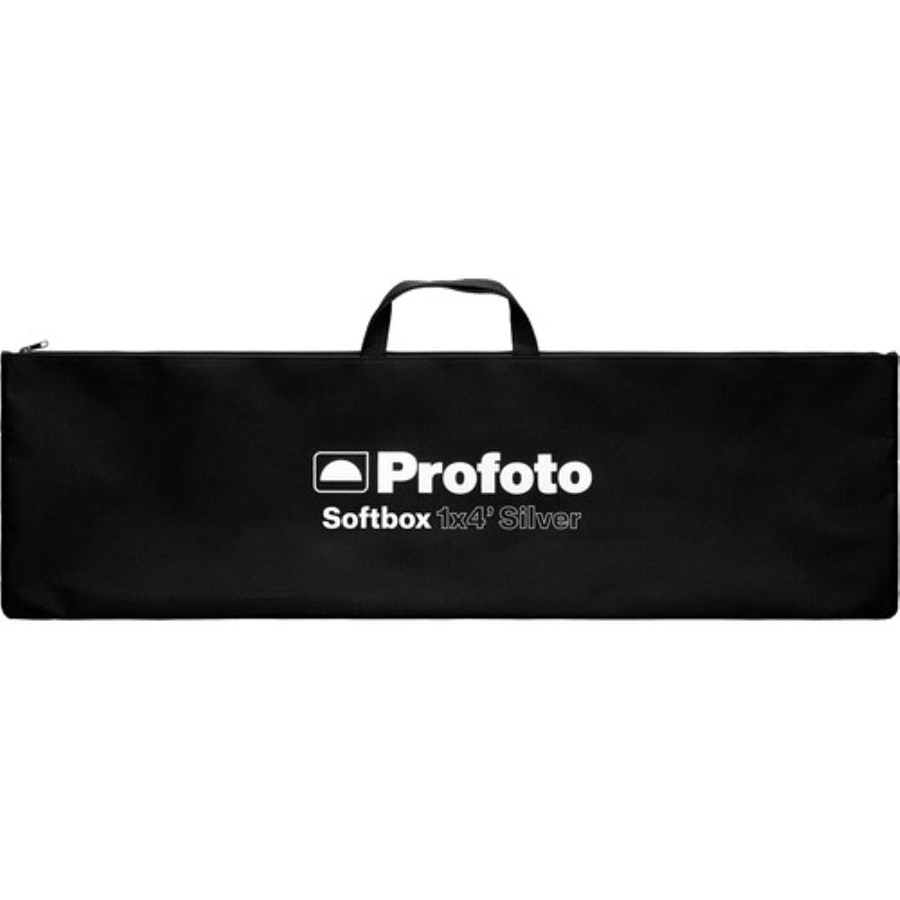 Profoto Strip Softbox | 1 x 4', Silver Interior