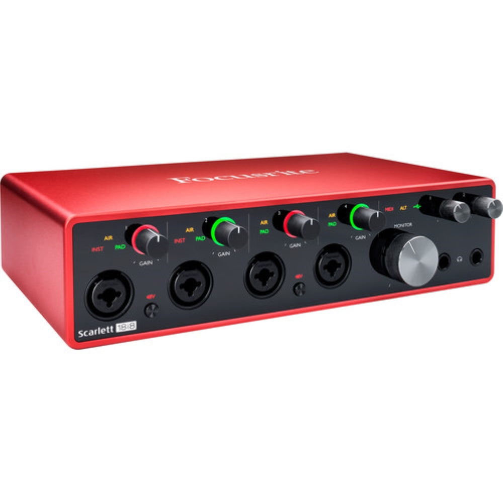 Focusrite Scarlett 18i8 18x8 USB Audio/MIDI Interface | 3rd Generation