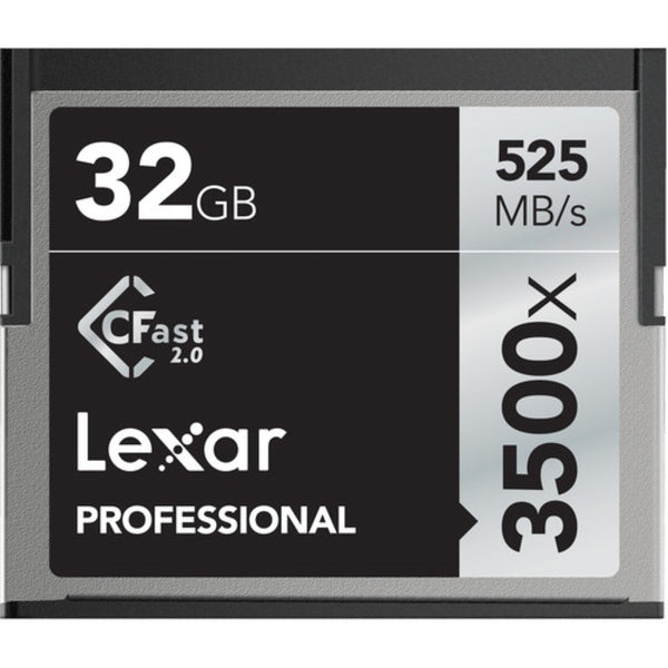 Lexar CFast 32GB Professional 3500x Memory Card