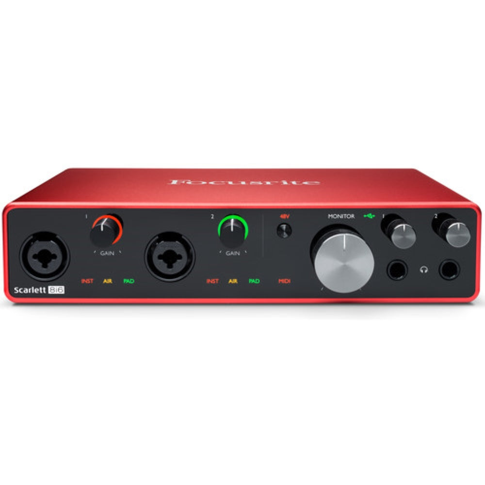 Focusrite Scarlett 8i6 8x6 USB Audio/MIDI Interface | 3rd Generation