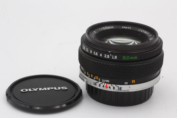 Used Olympus OM 50mm f1.8 Used Very Good