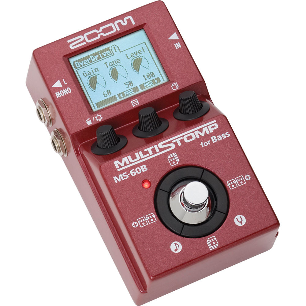 Zoom MS-60B Multi-Stomp Bass Pedal