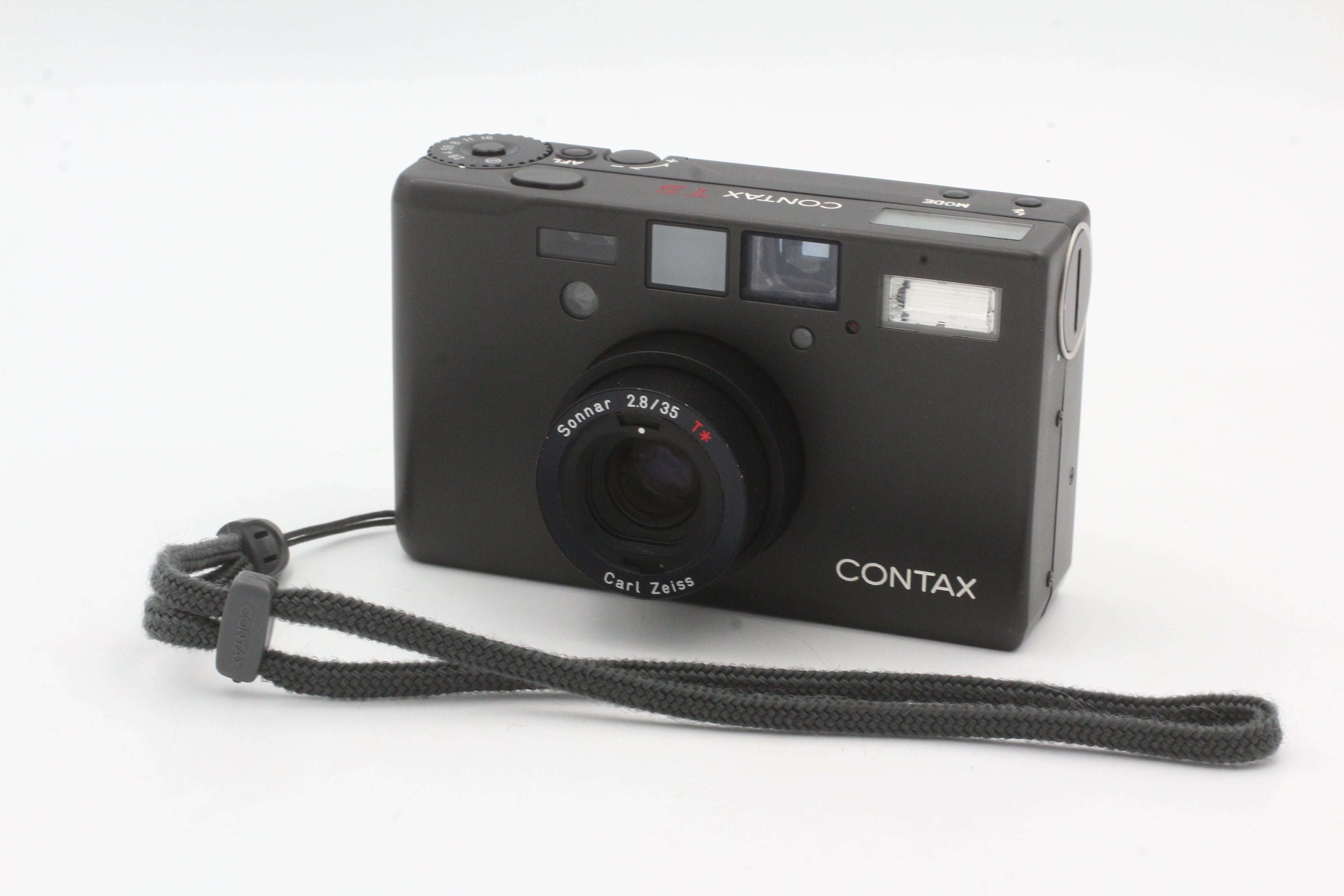 Used Contax T3 Camera Body Black Single Tooth - Used Very Good