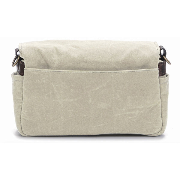 ONA The Bowery Camera Messenger Bag | Waxed Canvas, Oyster