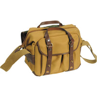 Billingham 207 Camera Bag | Khaki with Chocolate Leather Trim