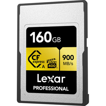 Lexar 160GB Professional CFexpress Type A Card GOLD Series