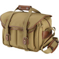 Billingham 335 Camera Bag | Khaki with Tan Leather Trim