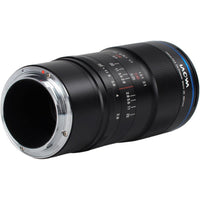 Laowa 100mm f/2.8 2X Ultra Macro APO Lens for Canon RF + 3-Piece HD Filter Set + Lens Pouch | Large + Photo Starter Kit + Microfiber Cloth Bundle