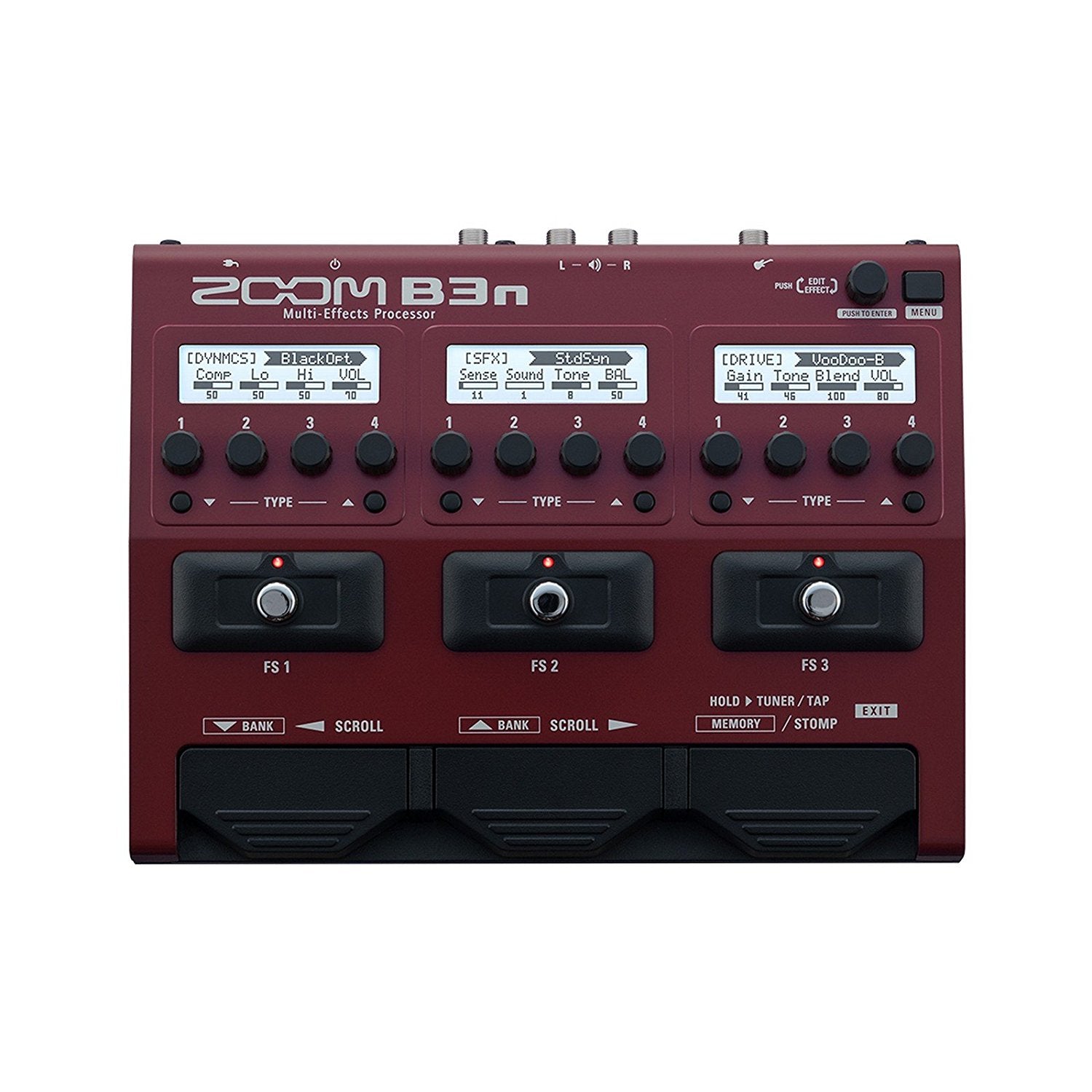 Zoom B3n Multi-Effects Processor for Bassists