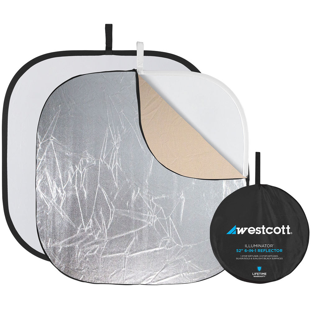 Westcott Illuminator 6-in-1 52" Reflector Kit