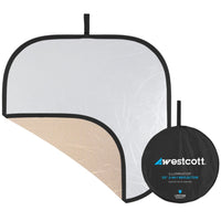 Westcott Illuminator Collapsible 2-in-1 Sunlight/White Bounce Reflector | 52"