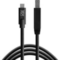 Tether Tools TetherPro USB Type-C Male to USB 3.0 Type-B Male Cable | 15', Black