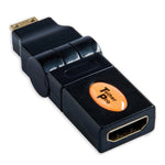 Tether Tools HDMI Female to Mini-HDMI Male 360° Swivel Adapter