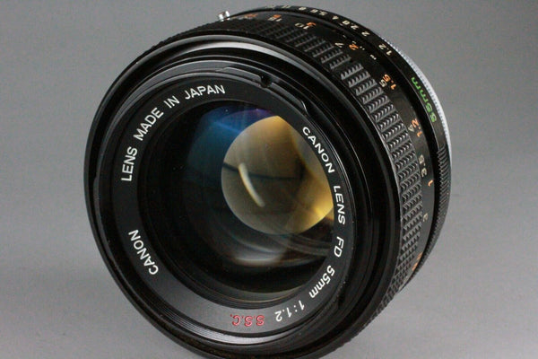 Used Canon FD 55mm f/1.2 SSC - Used Very Good