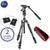 Manfrotto Befree Live Aluminum Lever-Lock Tripod Kit with Case and Two Replacement Quick Release Plates.