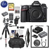 Nikon D780 DSLR Camera (Body) with 64GB Extreme SD Card, 6Pc Cleaning Kit, Large Tripod & Deluxe Bundle