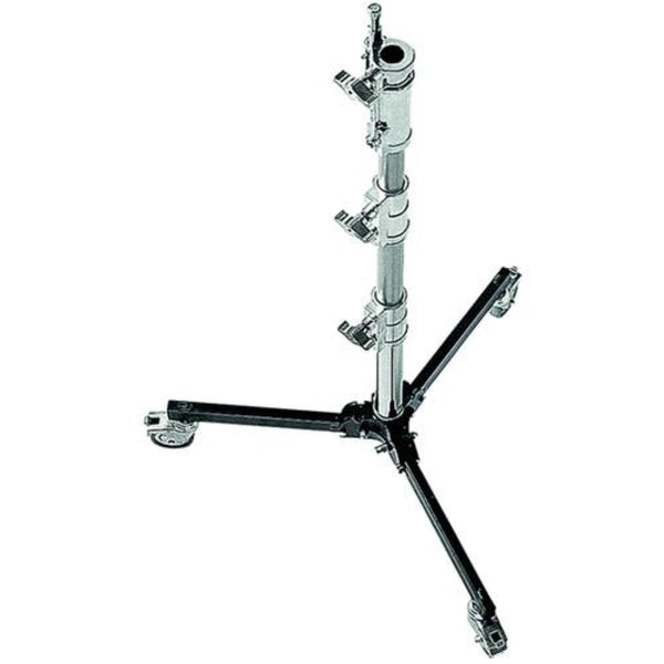 Avenger Roller Stand 12 with Folding Base | Chrome-plated/Black, 3.9'