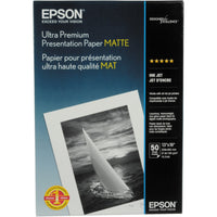 Epson Ultra Premium Presentation Paper Matte | 13 x 19", 50 Sheets