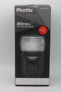 Used Phottix Mitros+ TTL Transceiver Flash for Sony (PH80384) - Used Very Good