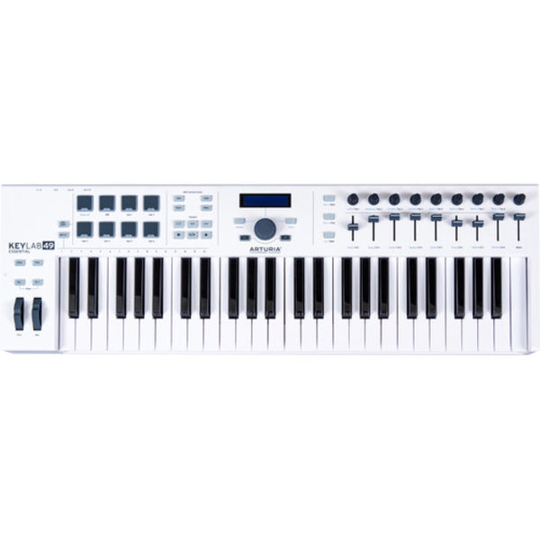 Arturia KeyLab Essential 49 | Universal 49-Key MIDI Controller and Software