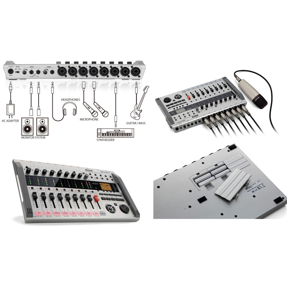 Zoom R24 Multi-Track Recorder, Interface, Controller, & Sampler