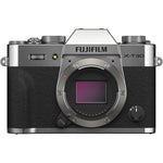 FUJIFILM X-T30 II Mirrorless Digital Camera | Body Only, Silver + Cleaning Kit + Memory Card and Case + Screen Protectors + Camera Case + Memory Card Reader + Lens Cap Keeper + Spare Battery and Charger+ Corel Photo Bundle+ Flash w/ Bracket Bundle