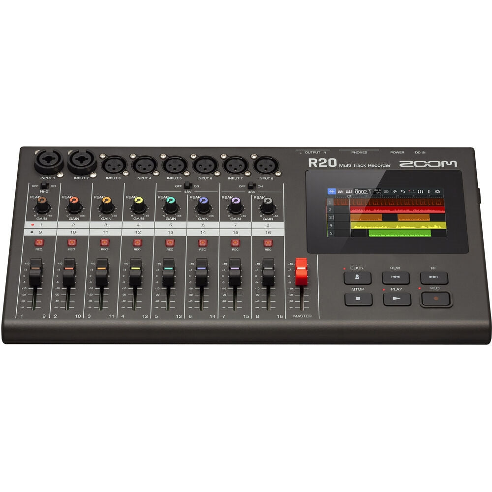 Zoom R20 Portable Multitrack Recorder