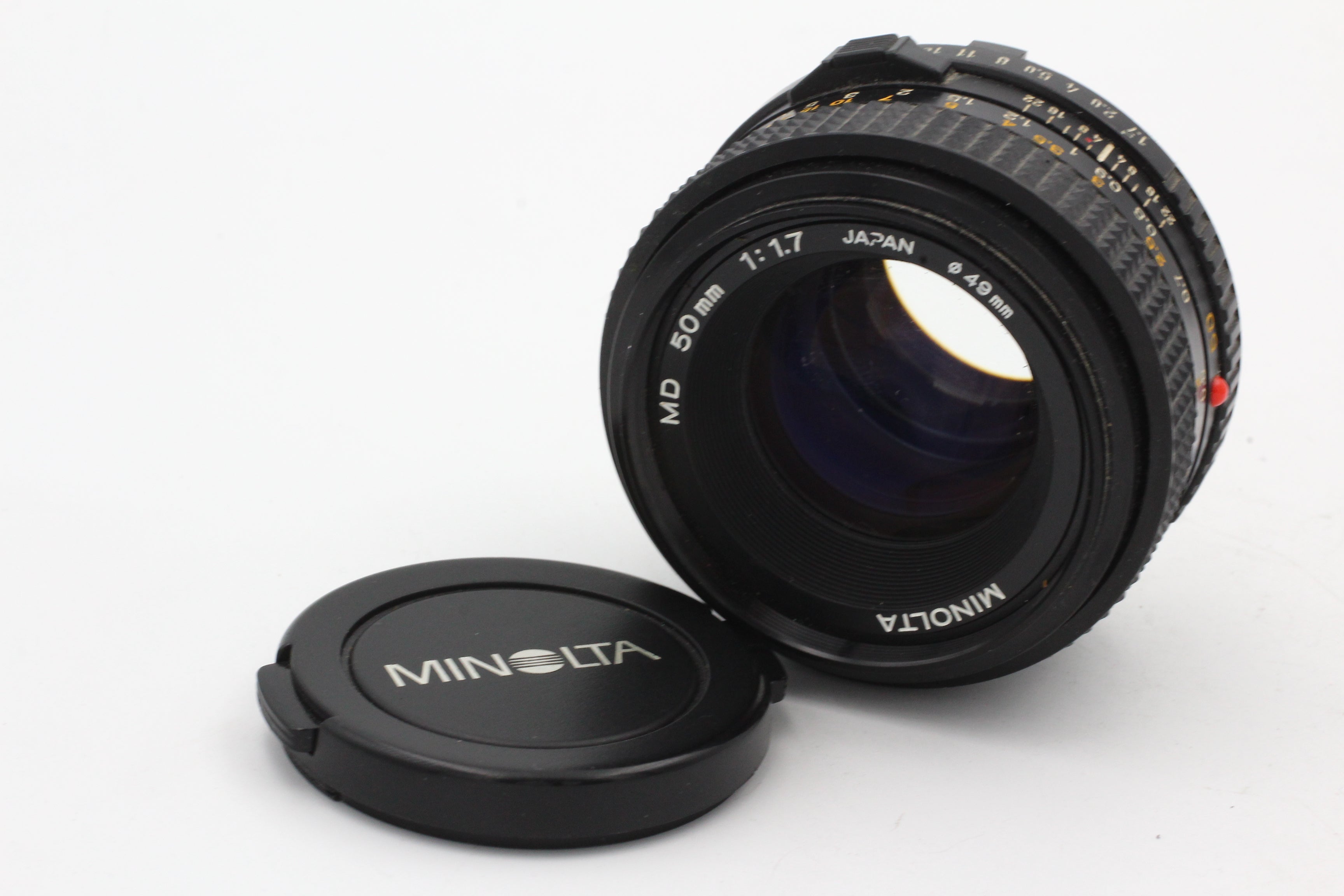 Used Minolta MD 50mm f/1.7 Lens - Used Very Good