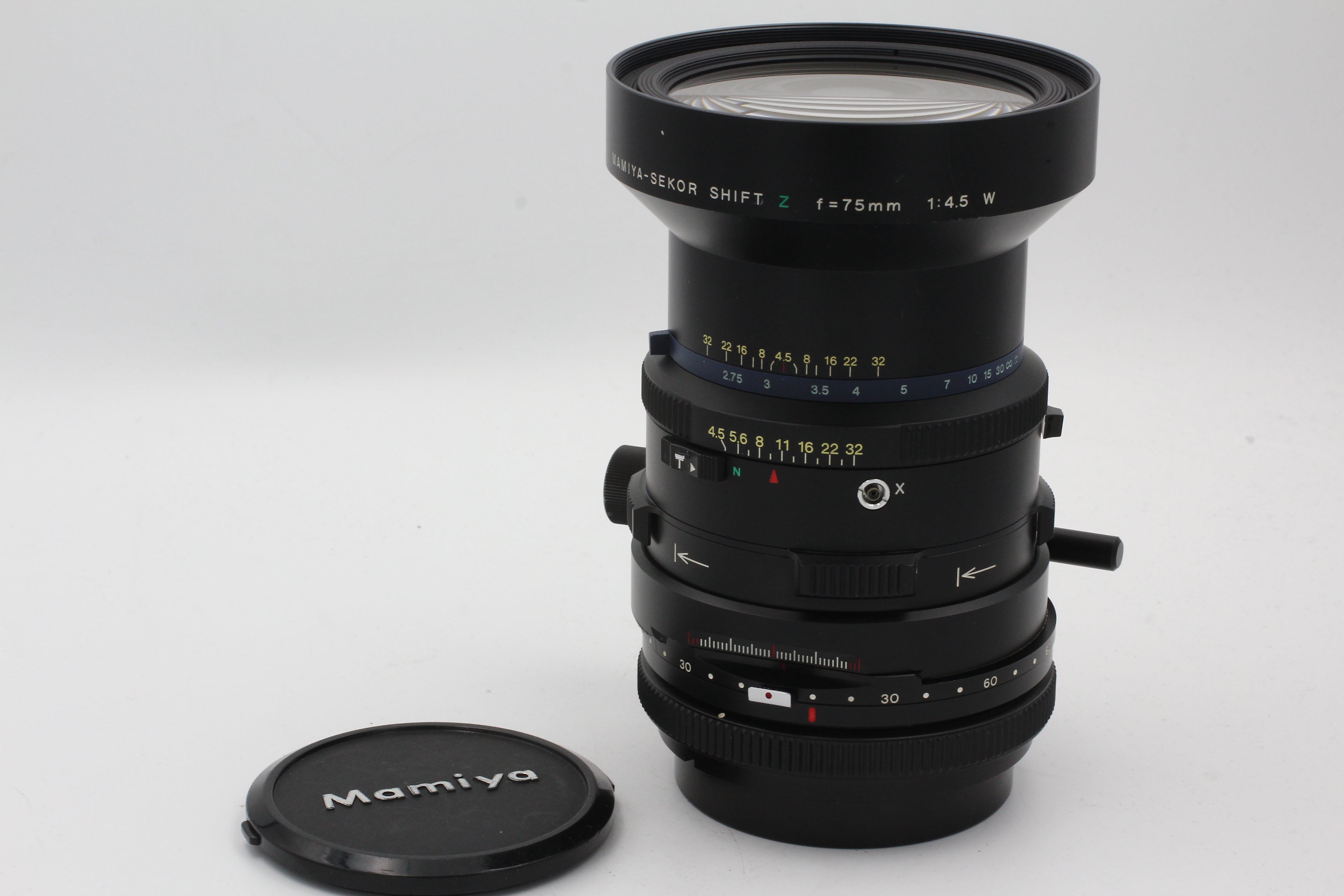 Used Mamiya RZ67 75mm f/4.5 Tilt Shift Lens - Used Very Good