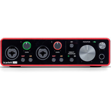 Focusrite Scarlett 2i2 2x2 USB Audio Interface | 3rd Generation