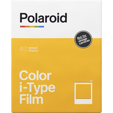 Polaroid Color i-Type Instant Film | 5-Pack, 40 Exposures
