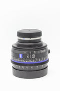 Used ZEISS CP.3 50mm T2.1 Compact Prime Lens (Canon EF Mount, Feet) - Used Very Good